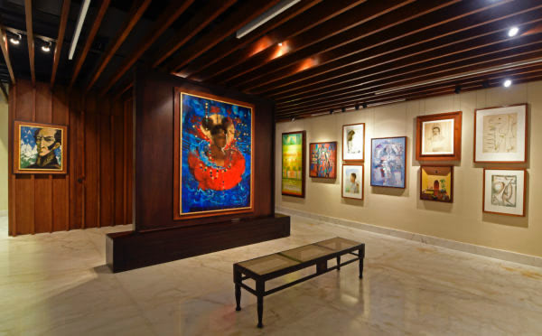  The 2nd room of the permanent collection, Casa Mella-Russo. Photography: Mariano Hernandez