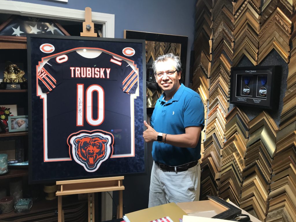 Framing Two Jerseys in One Frame (Photos and Video) - Jacquez Art
