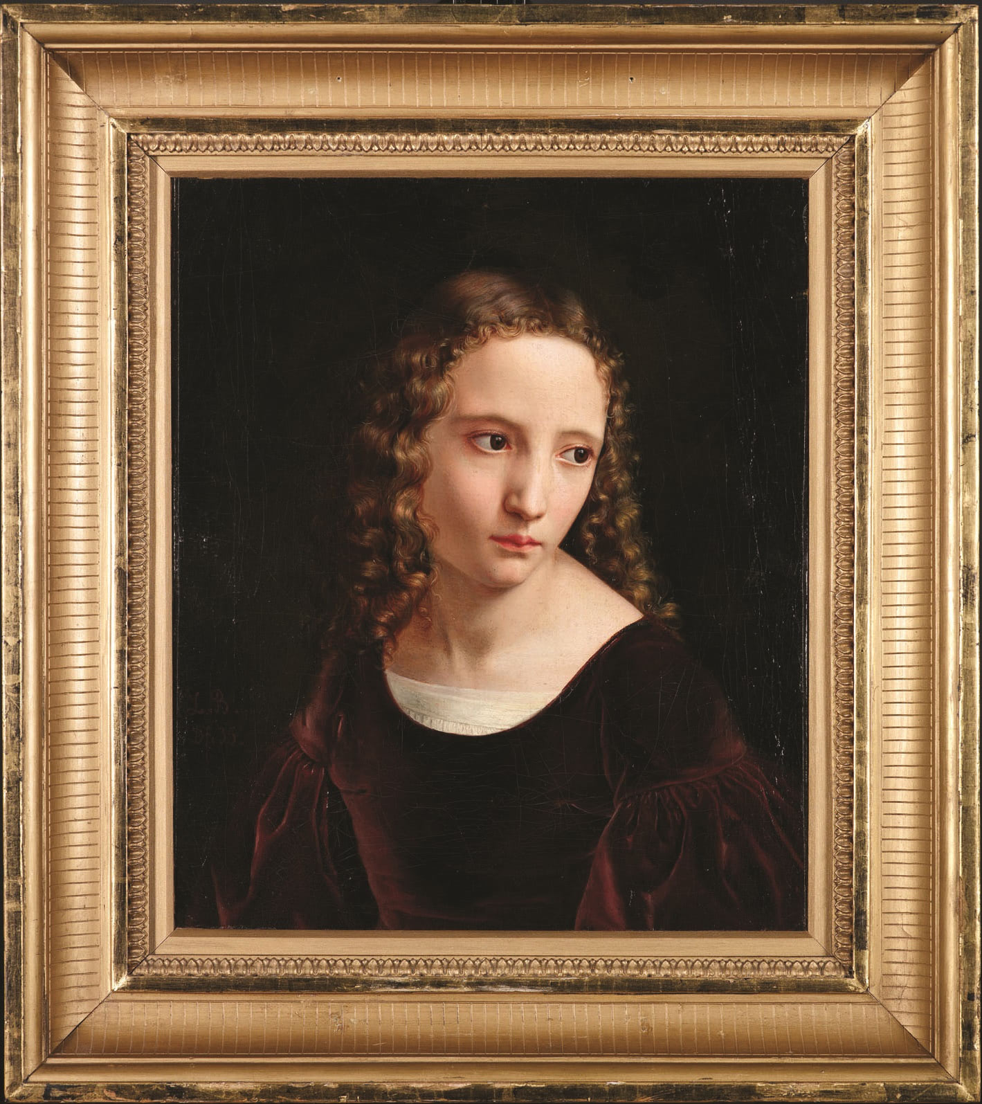 Madchenkopf (Portrait of a Girl), 1835 - Tru Vue, Inc