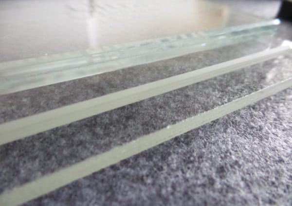 Edge Treatment of laminated glass