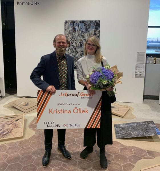 Artproof Grant Estonia 2019 winner Kristina Õllek,