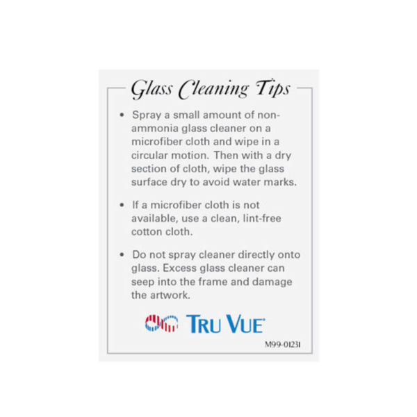 glass cleaning tips stickers