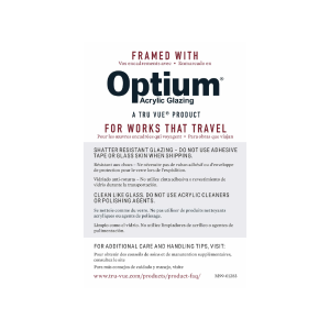 optium acrylic sticker for travleing works