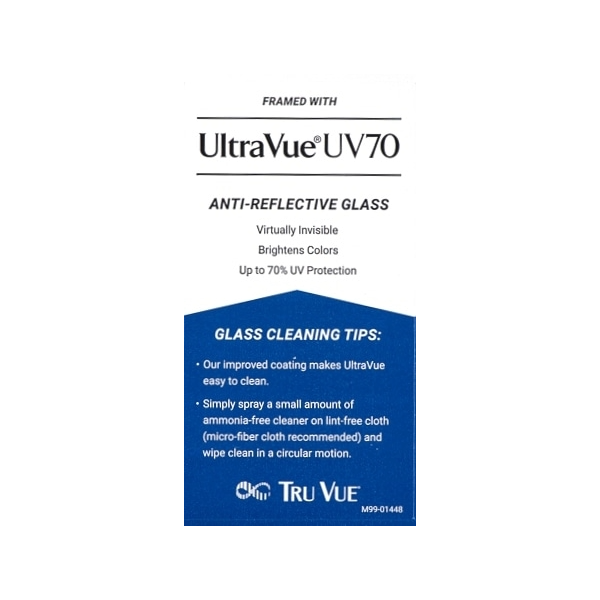 ultravue uv70 cleaning sticker