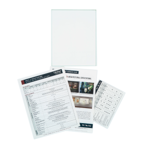 4.4mm UltraVue® Laminated Glass Sample Kit - M99-01512