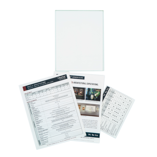 4.4mm UltraVue® Laminated Glass Sample Kit - M99-01512