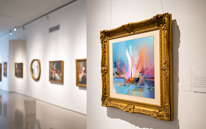 Museum Glass Application