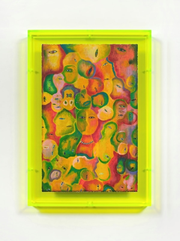 阿古达⽊ (Ako Tatsuki), 见自己, 2023, Ji Art, Shanghai, China, Archival inkjet print, alloy frame, flat mounting, 69 x 69 cm (framed). Photo courtesy of Ji