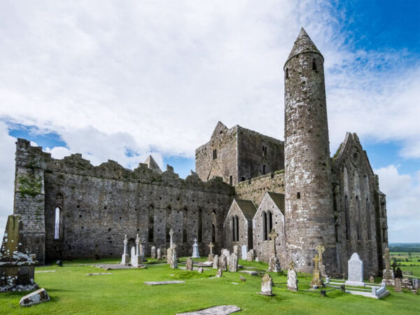 Rock of Cashel in Ireland printed on TruLife Acrylic for vibrant, glare-free display.