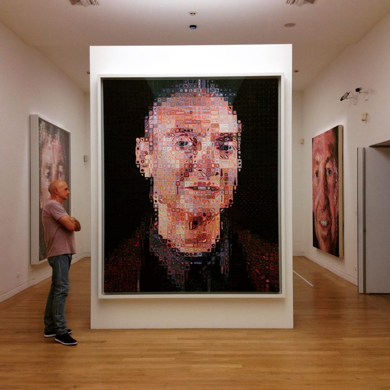 @Chuck Close - Private Collection
