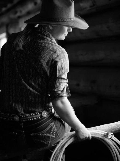 Levi Sim adjusts lighting for TruLife Acrylic photo prints.