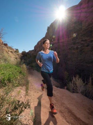 Portrait photograph by Levi Sim featuring natural light and sharp detail, ideal for TruLife Acrylic display.