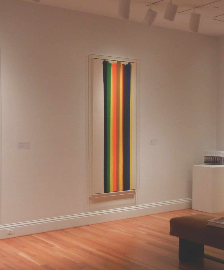 ©1961 Morris Louis. Acquired 1963. Photo courtesy of The Phillips Collection.