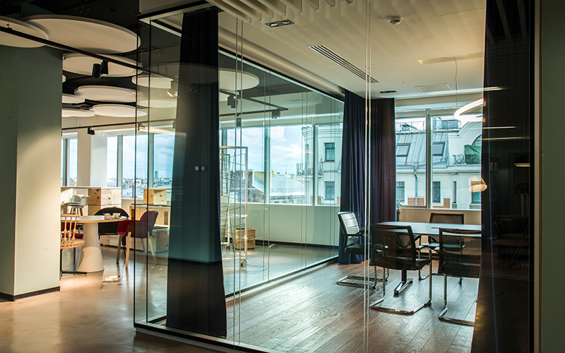 Interior Glass Walls