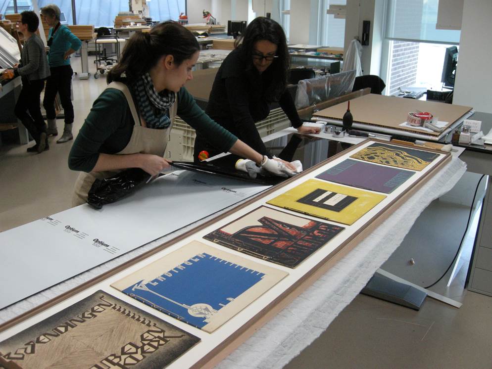 rijks museum paper conservators framing