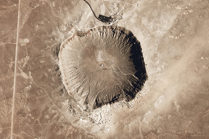 Meteor Crater in Arizona
