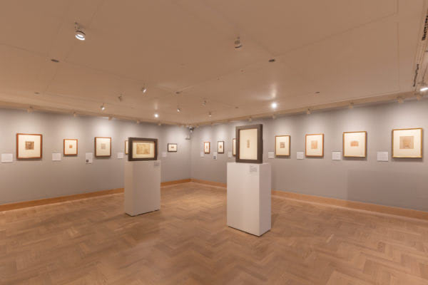 display of Parmigianino’s double-sided drawings