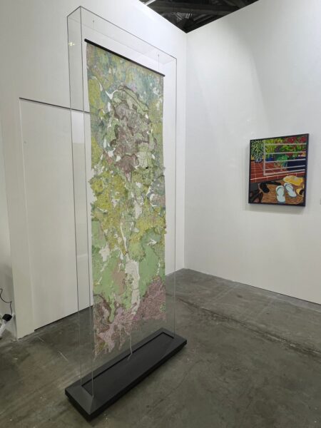 Side view of Zelin Seah, “Where Have All The ( ) Gone”, at ArtSG